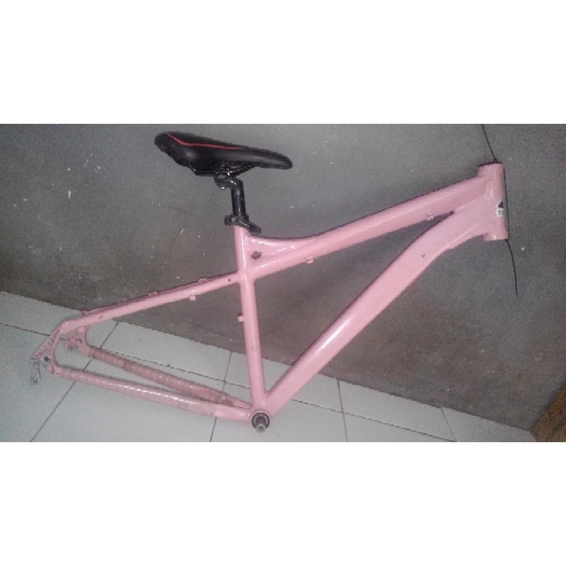 Jual Frame Dirt Jump Alloy Bonus (Seatpost, Seatclamp, Sadel, Headset