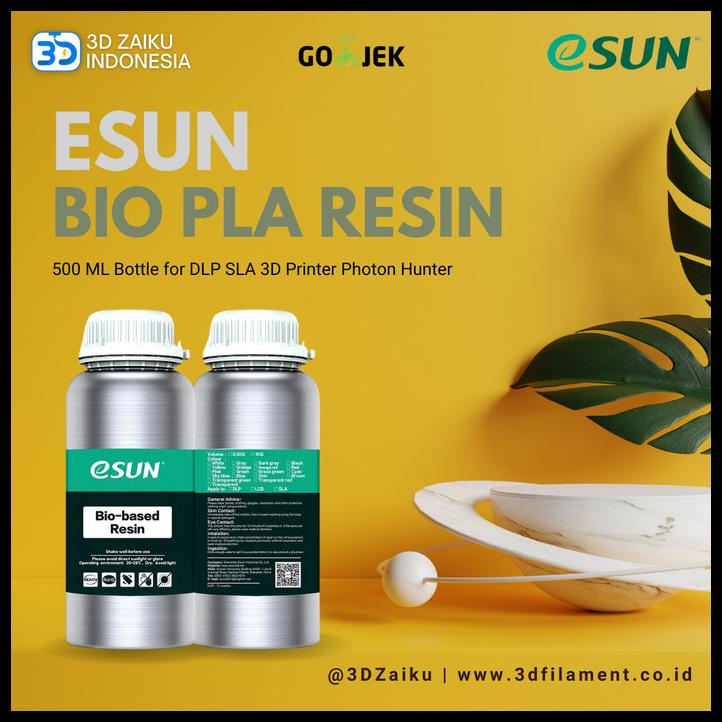 Jual Esun Bio Pla Resin 500 Ml Bottle For Dlp Sla 3D Printer Photon ...