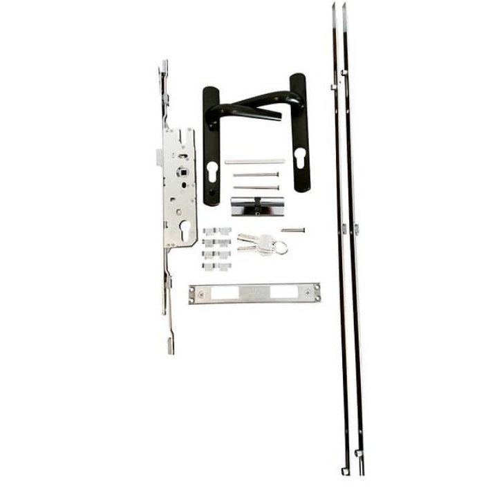 Jual MULTI LOCK DOOR UPVC PUTIH HITAM KINLONG | Shopee Indonesia