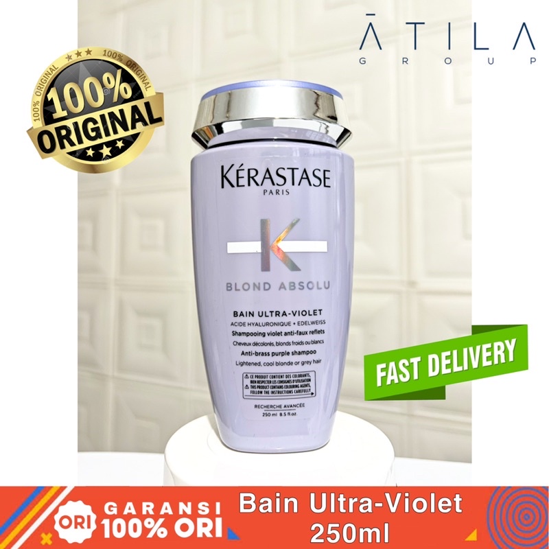 Jual Kerastas* Bain Ultra Violet 250ml | Shampoo Rambut Dibleach Dan ...