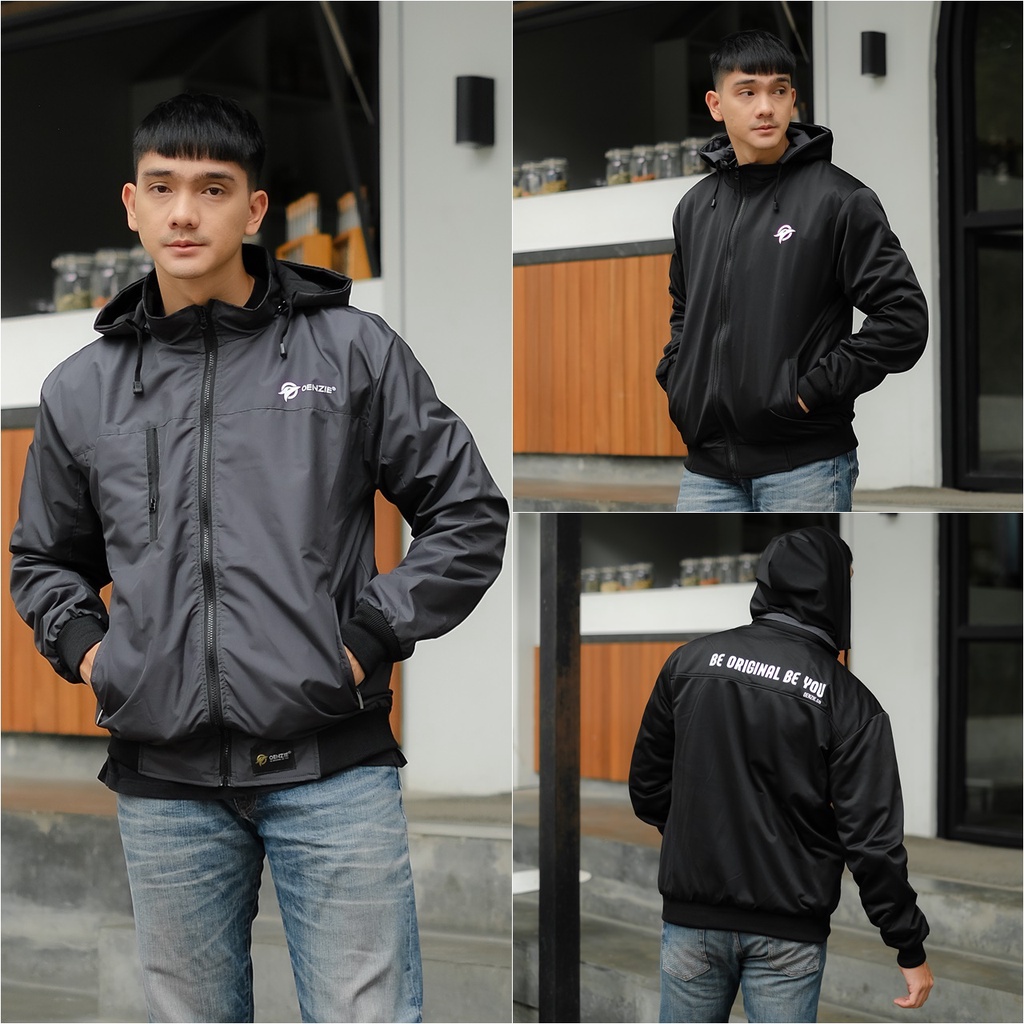 Jual JAKET BB BOLAK BALIK PRIA PARASUT PREMIUM TASLAN WATERPROOF ...