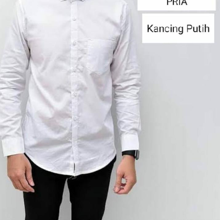 Jual Rekomendasi Kemeja Putih Pria Lengan Panjag Distro Shopee Indonesia