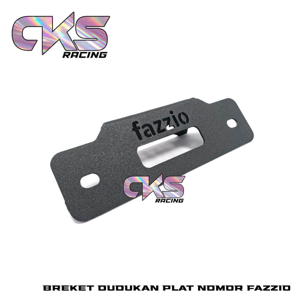 Jual Breket Plat Nomor Depan Fazzio Bracket Plat Nopol Fazzio Dudukan