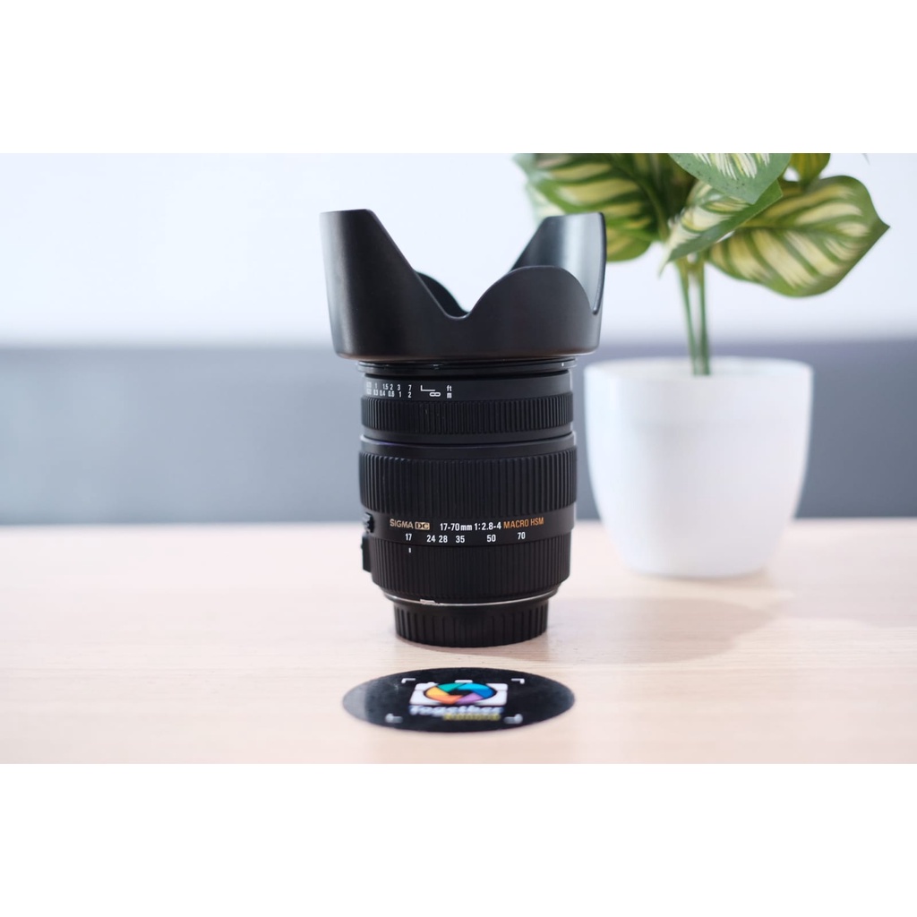 Jual lensa zoom sigma 17-70mm f2.8 dc for nikon atau canon second mulus ...