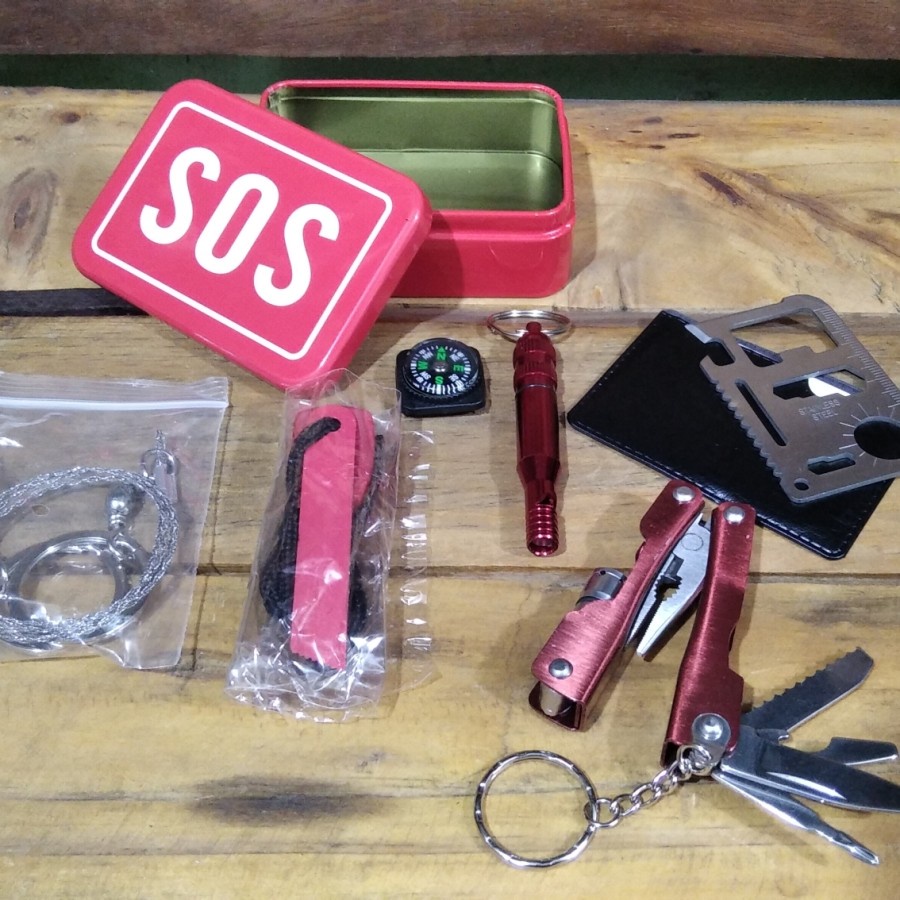 Jual Portable SOS Tool Kit Earthquake Emergency Onboard Outdoor ...