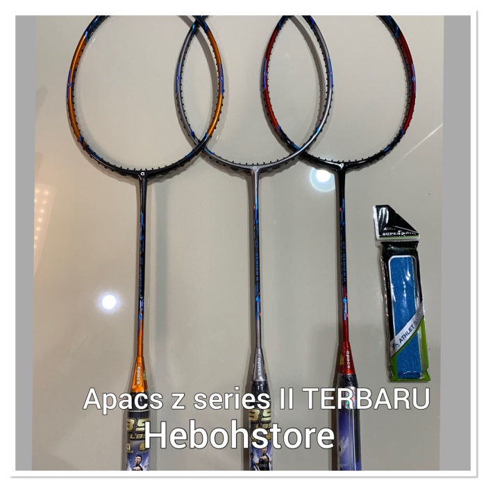 Jual Raket Badminton APACS Z SERIES II TERBARU ORIGINAL max 35 LBS ...