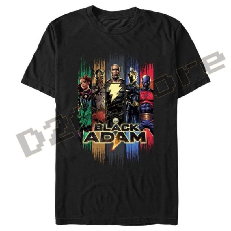 Jual Kaos Black Adam The Rock JSA Hawkman Doctor Fate Cyclone Atom ...