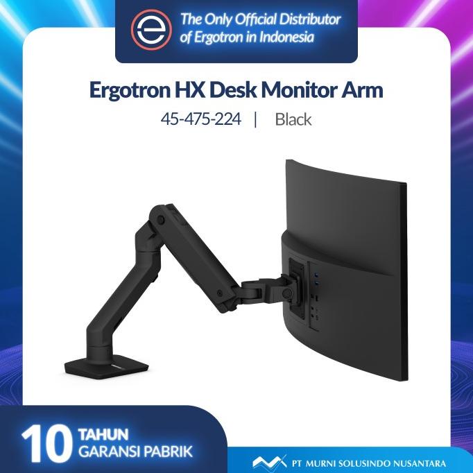 Jual ERGOTRON HX DESK MONITOR ARM BLACK (45475224) Shopee Indonesia