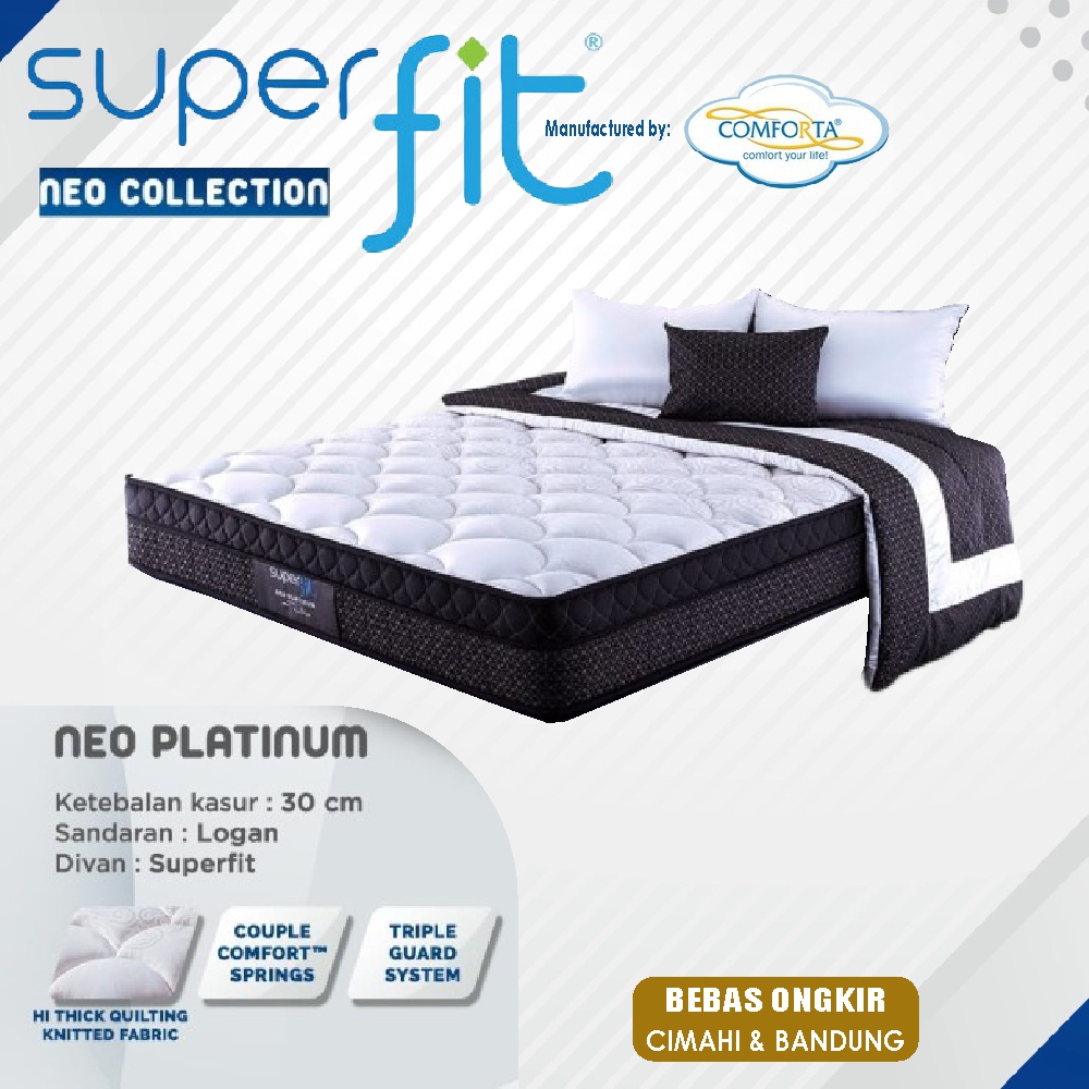 Jual Kasur Springbed Superfit Neo Platinum ( Matrassnya Saja ) | Shopee ...
