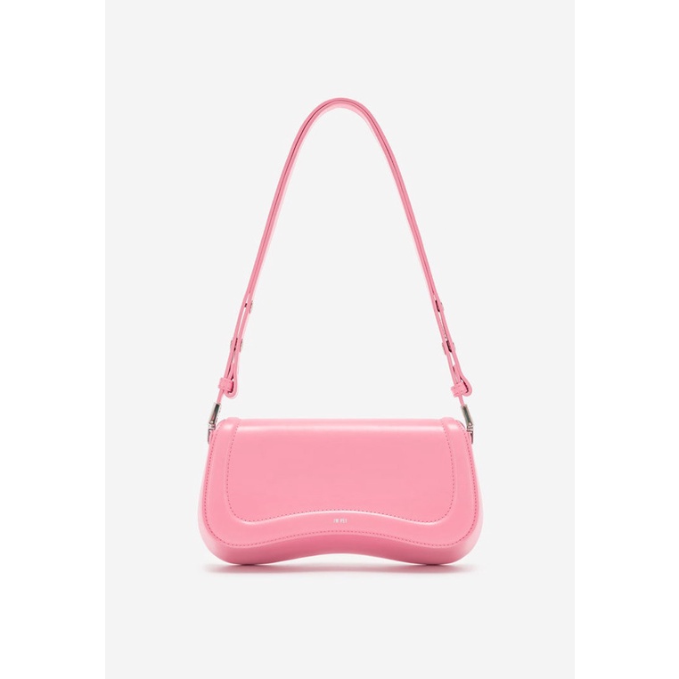 JW PEI Joy schoudertas voor dames, Diepe Claret, Small