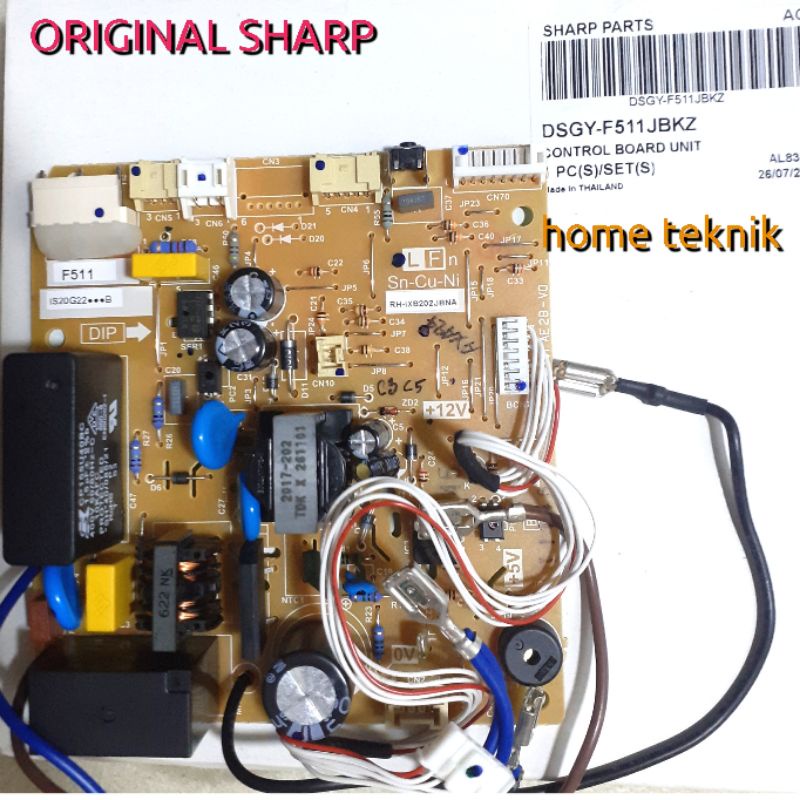 Jual MODUL PCB IN DOOR AC SHARP R32 SAY SSY BARU ORIGINAL | Shopee ...