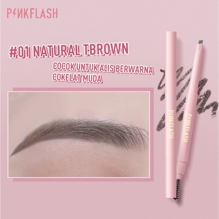 Jual Pinkflash Auto Eyebrow Pencil Waterproof Pensil Alis Eye Brow