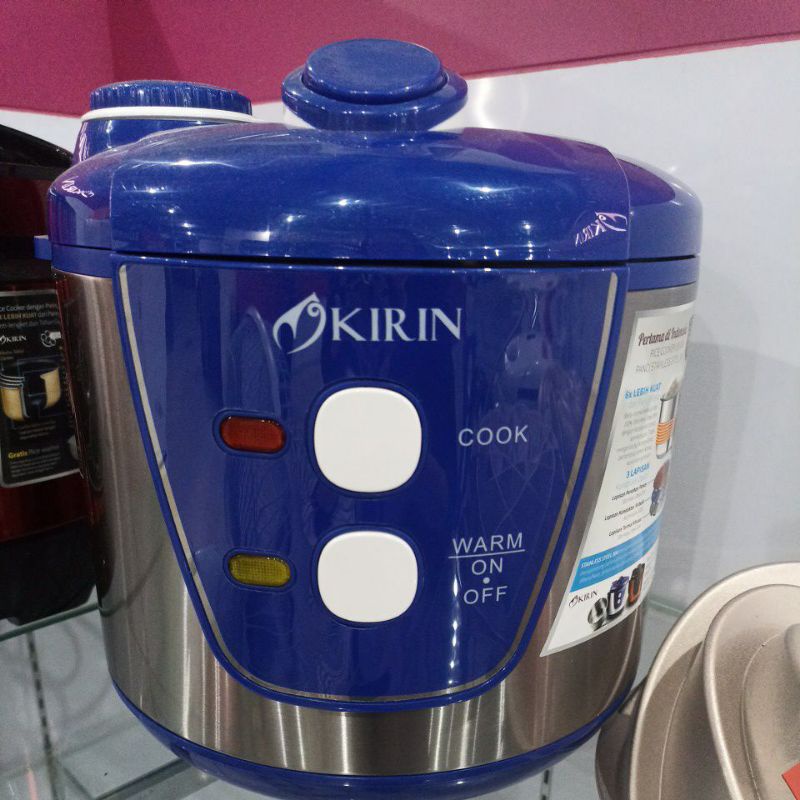 Jual RICE COOKER KIRIN KRC389 RICE COOKER 3 IN 1 400 watt Shopee