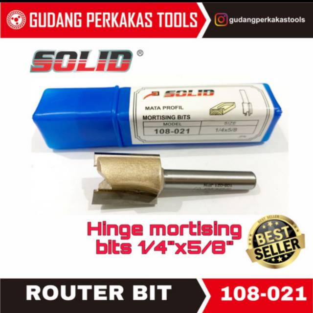 Jual Bull Mata Router Mata Profil Kayu Series Hinge Mortising Bit Solid Shopee Indonesia