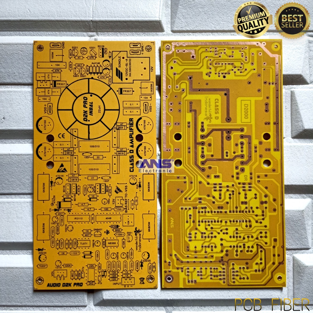 Jual PCB CLASS-D D2K PRO | Shopee Indonesia
