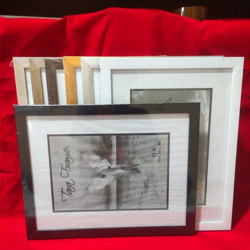 Jual frame foto bingkai foto figura foto 12R 17R 30x40 cm Minimalis ...