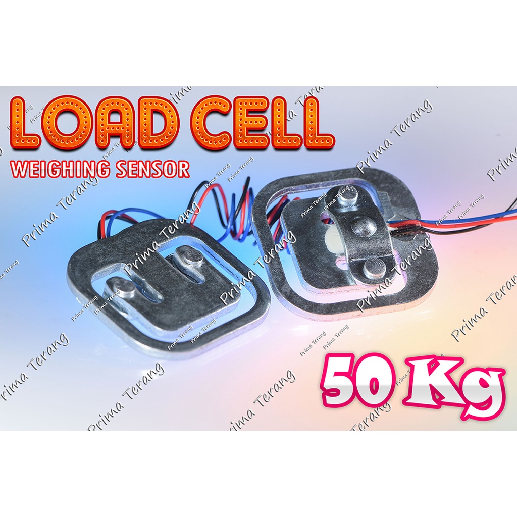 Jual 50Kg Load Cell Half Bridge Strain Gauge Sensor Berat Timbangan 50 ...