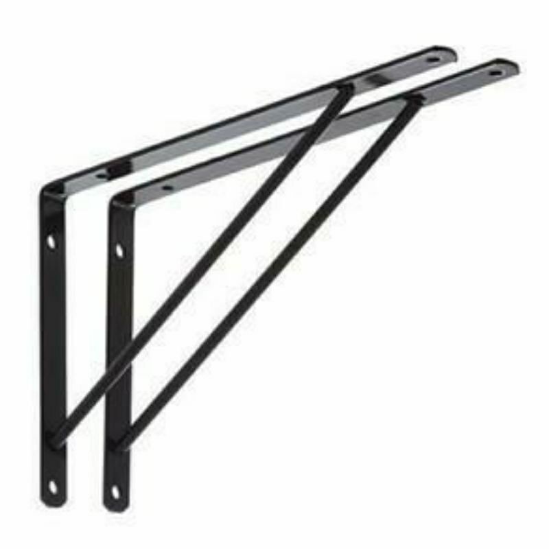 Jual Besi Siku Penyangga Rak Dinding 50cm x 25cm | Shopee Indonesia