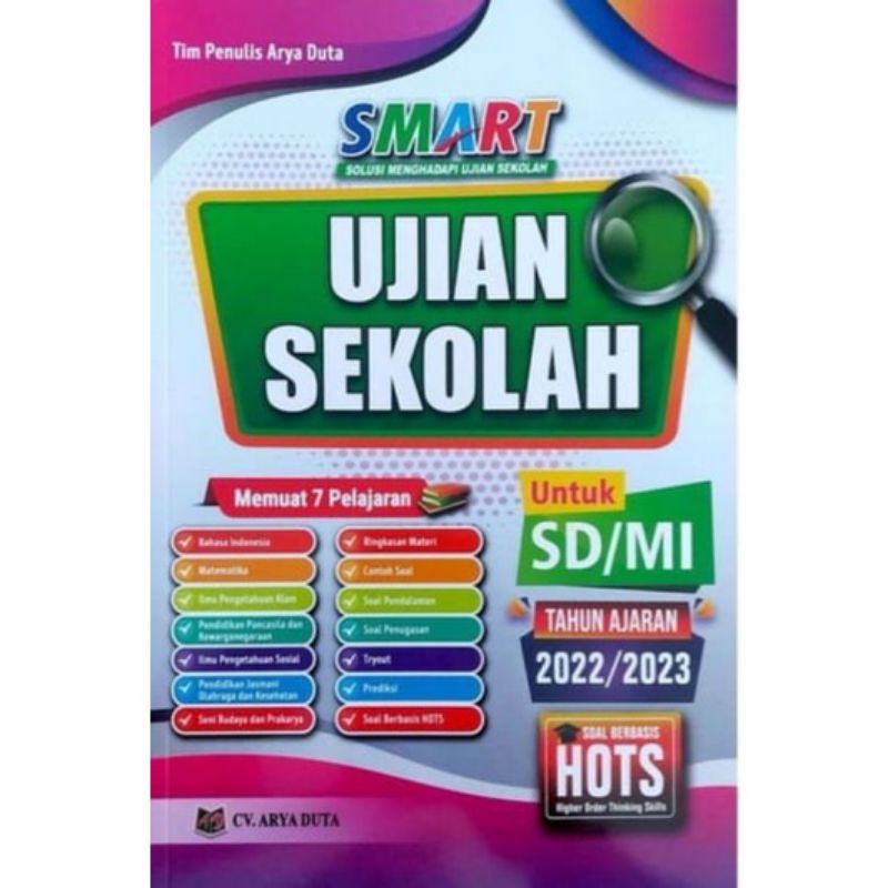 Jual Buku Bank Soal SMART UJIAN SEKOLAH SMP MTs + Kunci Jawaban