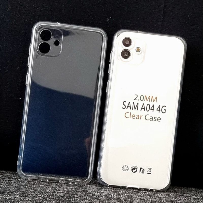 Jual SAMSUNG A04 A04E A04S CLEAR HD 2.0 CASING SOFTCASE SILIKON BENING ...