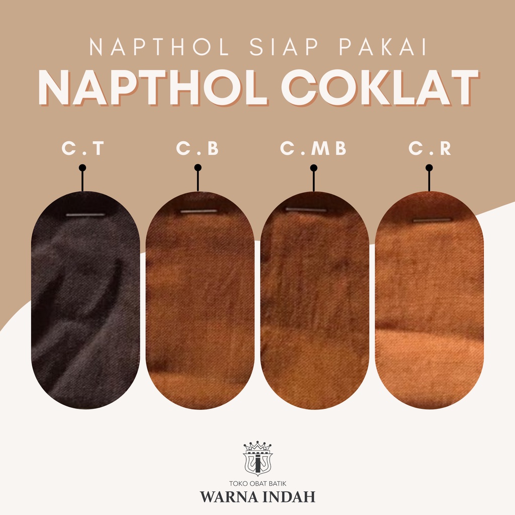 Jual Napthol Naftol Nafthol Set Lengkap Pewarna Batik Tekstil