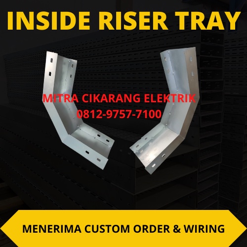 Jual Inside Riser Tray 100x50mm Elektro Galvanis | Shopee Indonesia