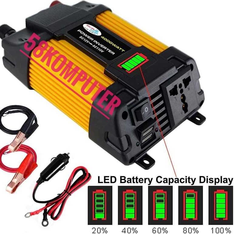 Jual Harga termurah Power Inverter Pure Sine Wave PSW DC 12V/24V To AC