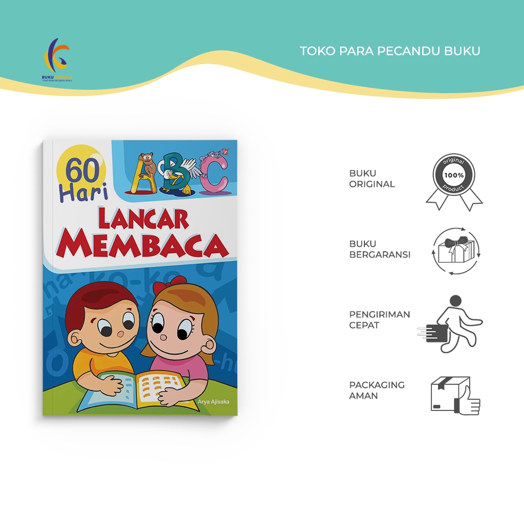 Jual Buku Anak - ABC 60 Hari Lancar Membaca - Arya Ajisaka - WahyuMedia ...