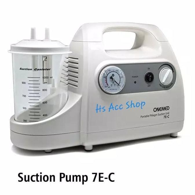 Jual Portable Phlegm Suction Pump Onemed 7E-C ( Alat Sedot Dahak Onemed ...