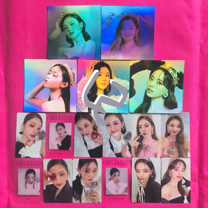 Jual Itzy Checkmate Photocard Limited Clear Special Card Yeji Lia Ryujin Chaeryeong Yuna