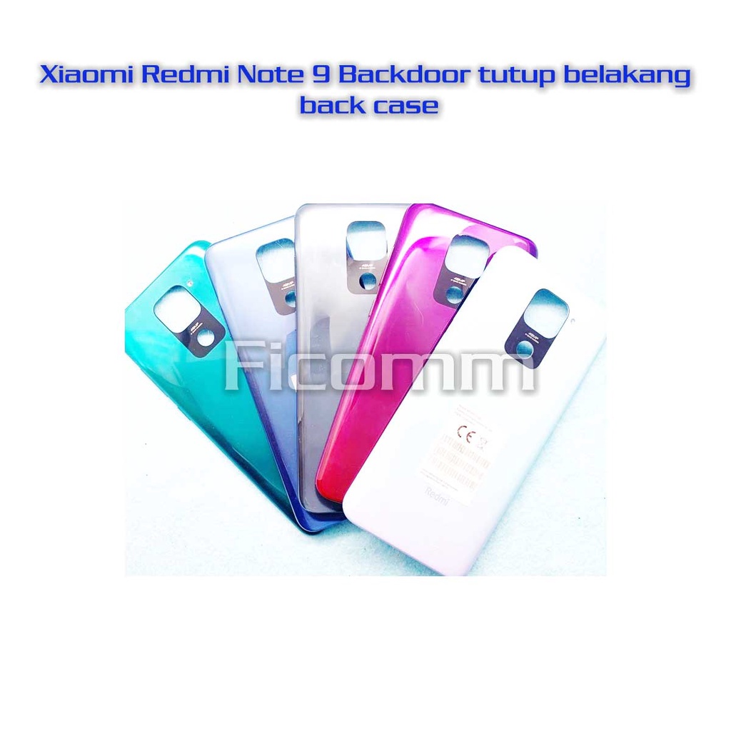 Jual Xiaomi Redmi Note 9 Backdoor tutup belakang casing hp | Shopee ...