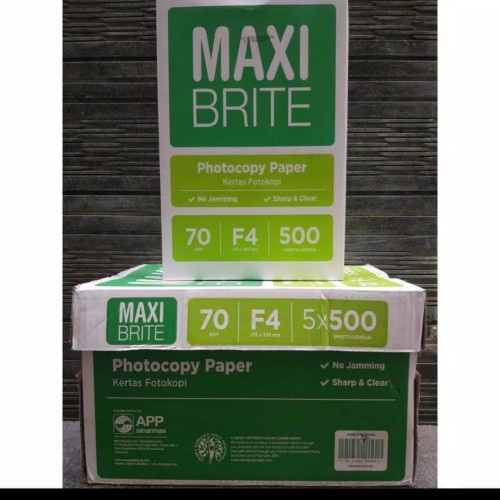 Jual Kertas HVS F4 70grm Maxi Brite | Shopee Indonesia