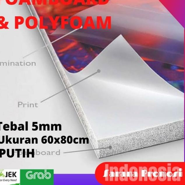 Jual Cetak Polyfoam 5mm / Cetak FoamBoard 5mm / Poly Foam / Foam Board ...