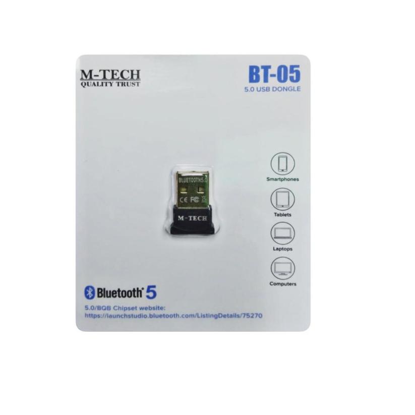 Jual Seller QSASS M-Tech USB Bluetooth V5.0 - USB Dongle Bluetooth ...