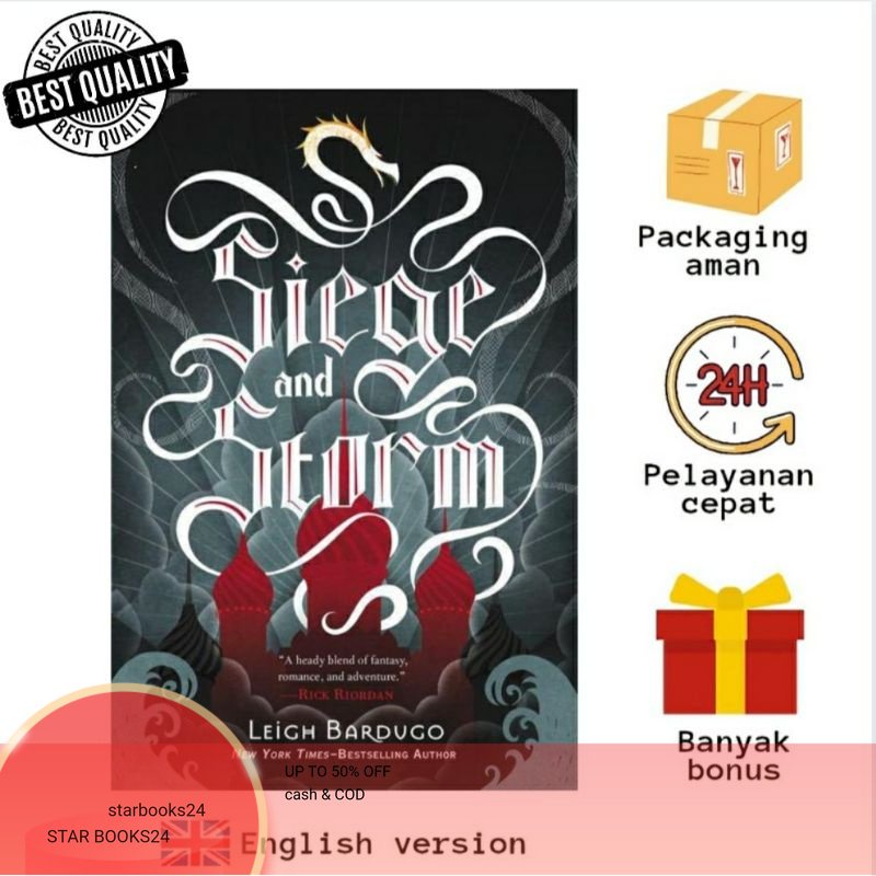 Jual Buku Siege and Storm (The Shadow and Bone Trilogy 2) by Leigh ...