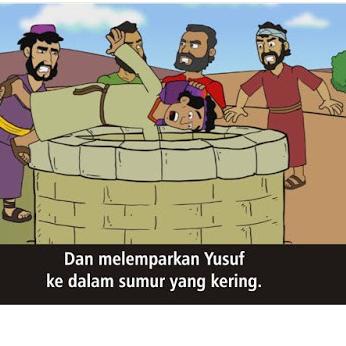 Jual ㅭ Buku Komik Cerita Alkitab Anak Kristen Sekolah Minggu - YUSUF ...