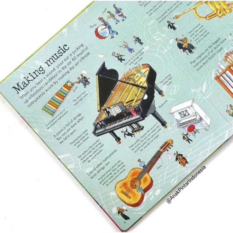 Jual AN USBORNE FLAP BOOK SEE INSIDE HOW THINGS WORK | Shopee Indonesia