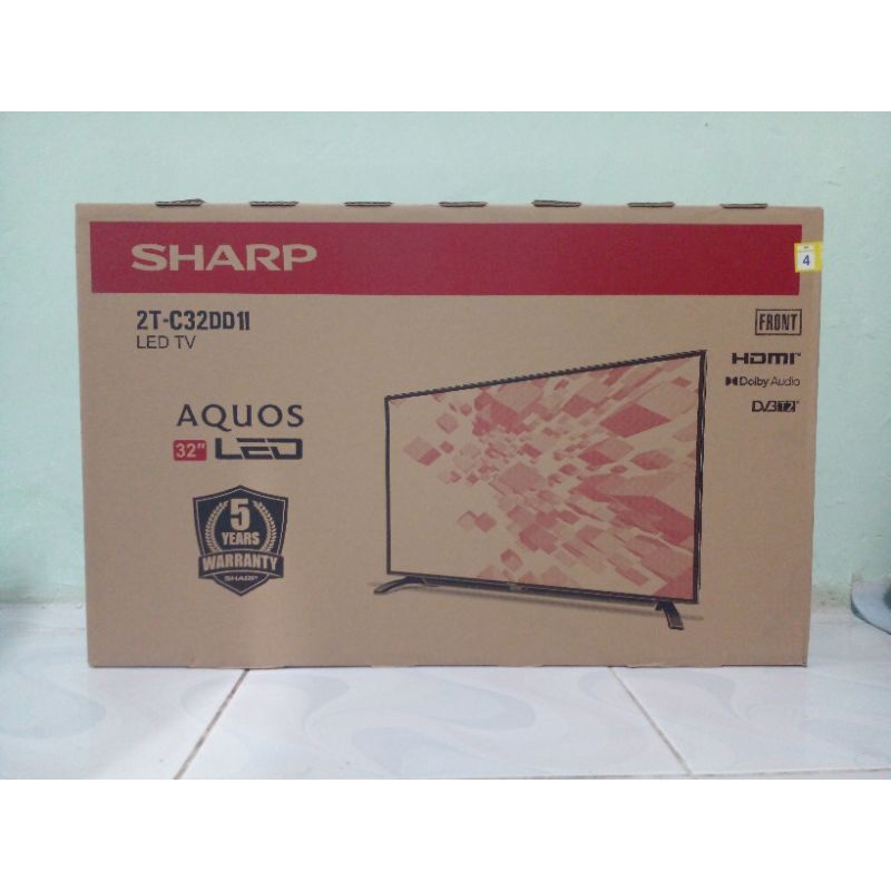 Jual Tv Led Digital Sharp Aquos 2t C32dd1i 32 Inch Shopee Indonesia 7774