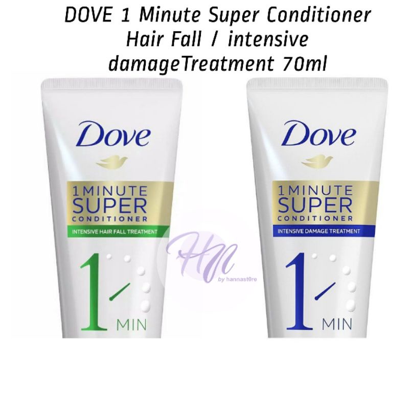 Jual Dove 1 Minute Super Conditioner Hair Fall / intensive ...