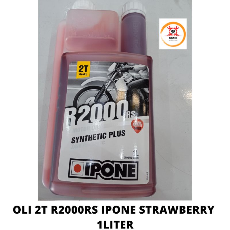 Jual Oli IPONE 2T R2000RS Strawbery 1 Liter | Shopee Indonesia