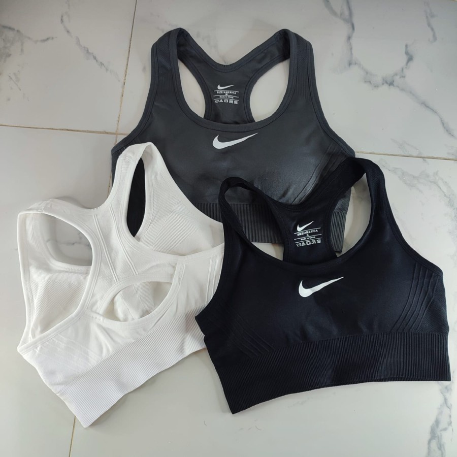 Jual NIKE Swoosh Futura Women's Sport Bra Olahraga Wanita