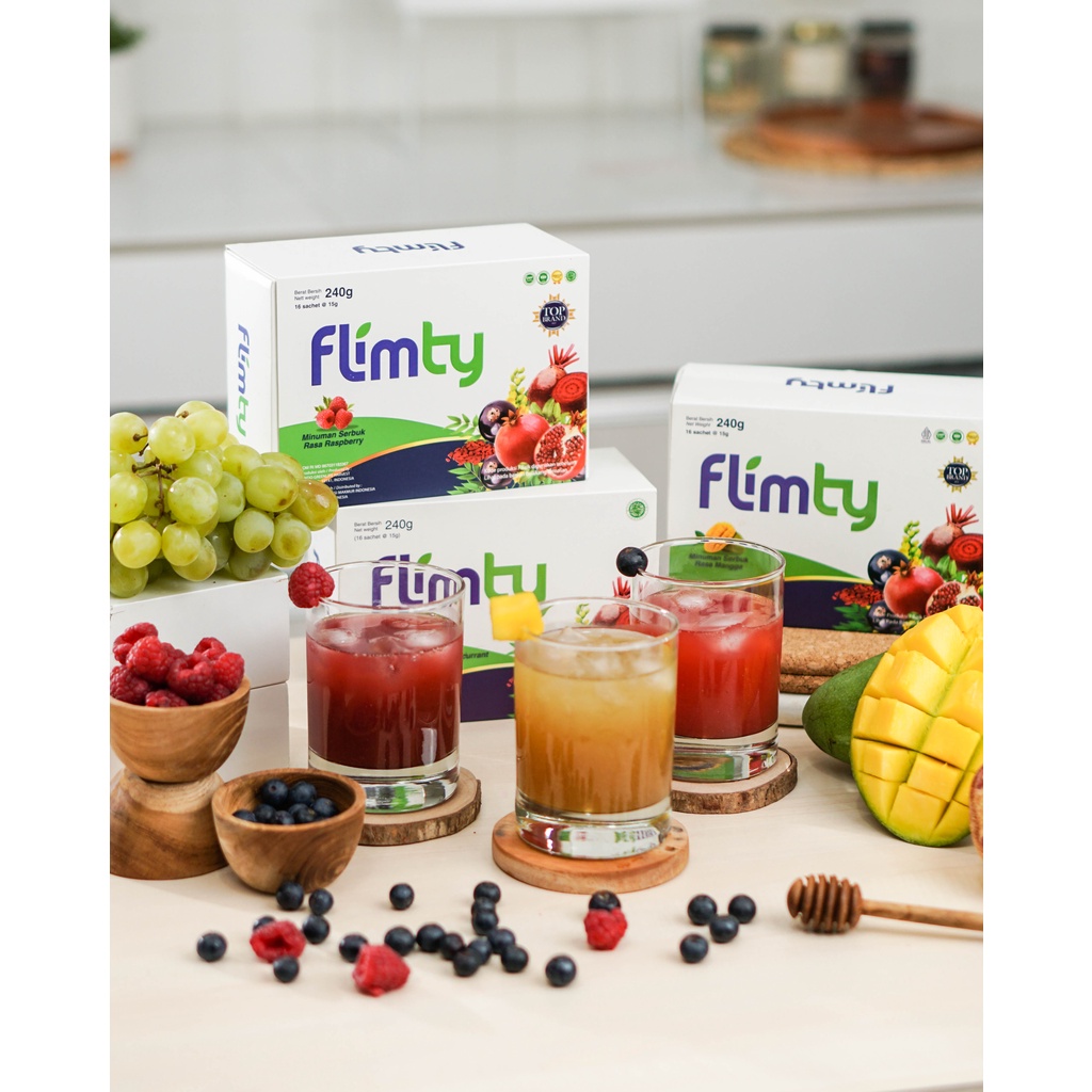 Jual Flimty Fiber | Detox | Antidioksidan Rasa Blackcurrant dan ...