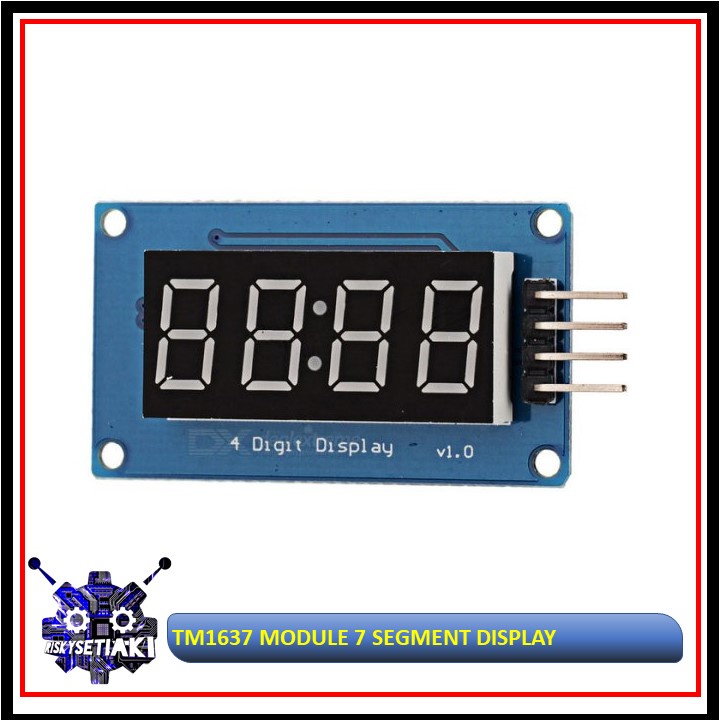 Jual TM1637 MODULE 7 SEGMENT DISPLAY | Shopee Indonesia