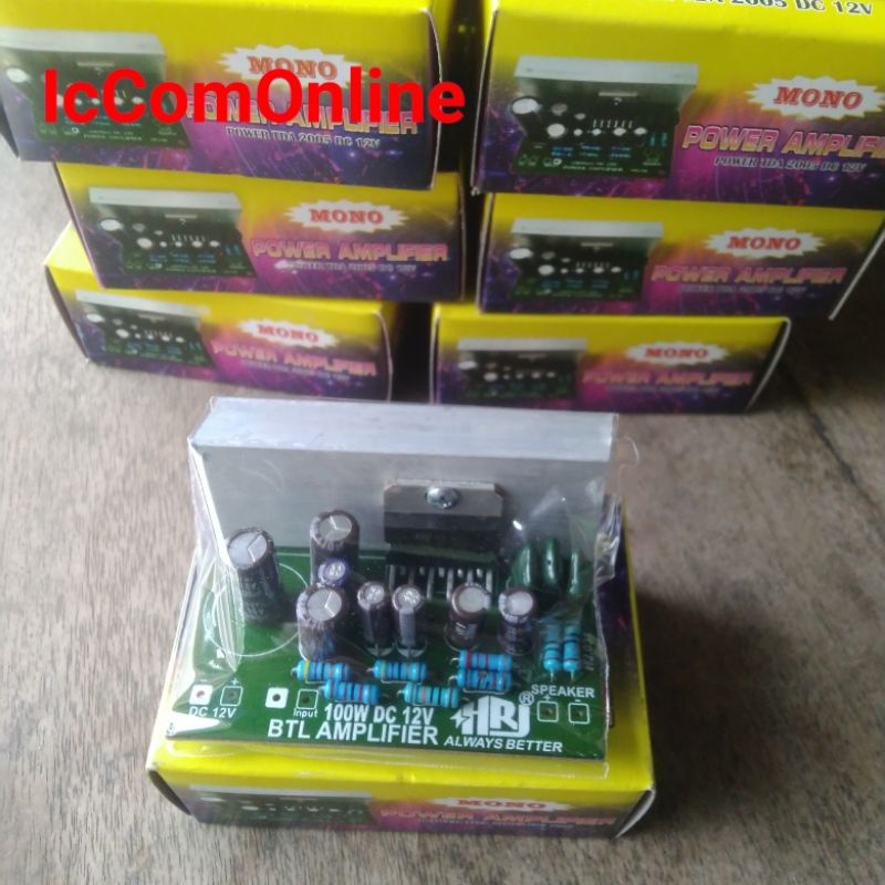 Jual Kit Power Amplifier TDA2005 Mono Shopee Indonesia
