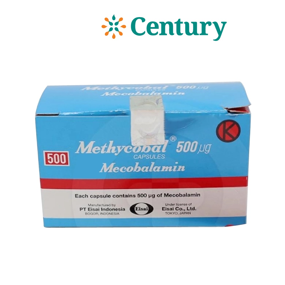 Jual METHYCOBAL 500MCG 1 STRIP 10 TABLET / MECOBALAMIN / SARAF | Shopee ...