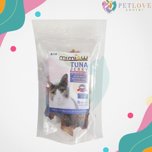 Jual MI MIAW - Tuna Jerky / Cat Treat / Snack Kucing 60g | Shopee Indonesia