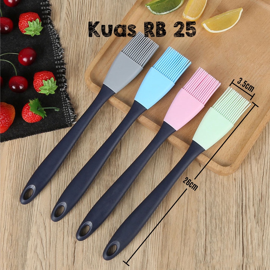 Jual Kuas Sillicon / Kuas Kue Dan Roti / Kuas Nastar / Kuas Rb 25 / 26 ...