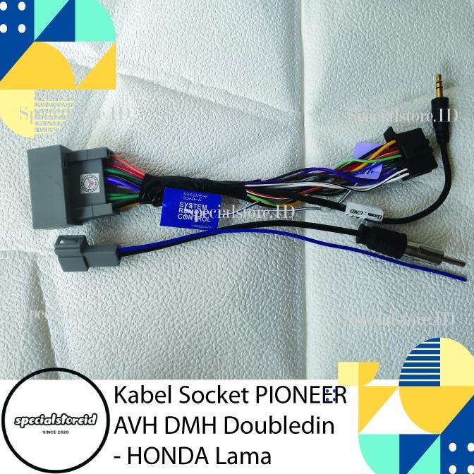 Jual Kabel Socket Pioneer Avh Dmh Doubledin Honda Lama Rem Steering