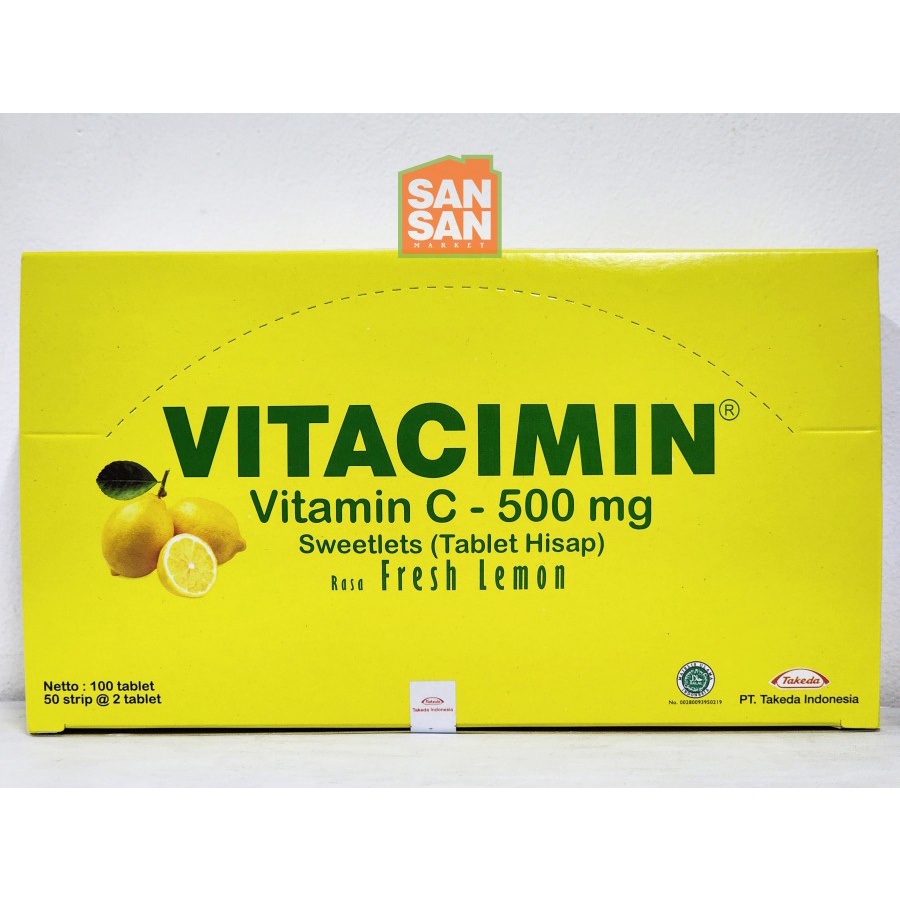 Jual Vitacimin 1 box isi 100 tablet Shopee Indonesia