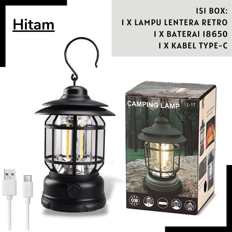 Jual lampu camping Model Patromax Echargeable Lampu emergency